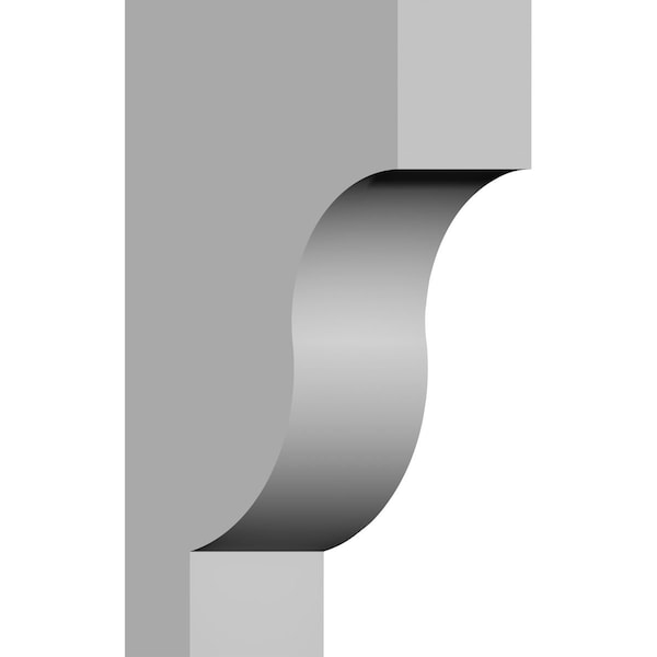 Ekena Millwork 2 7/8"W x 5 7/8"D x 10"H Traditional Corbel COR02X06X10TR - main